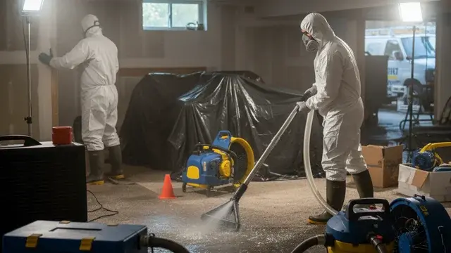 Professional water damage restoration and drying in Annapolis, MD