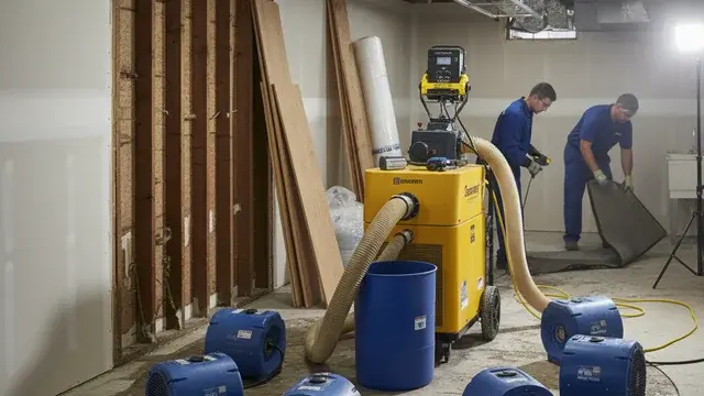 Professional water damage restoration and drying in Columbia, MD