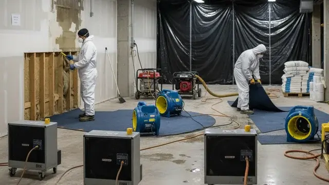 Professional water damage restoration and drying in Ellicott City, MD