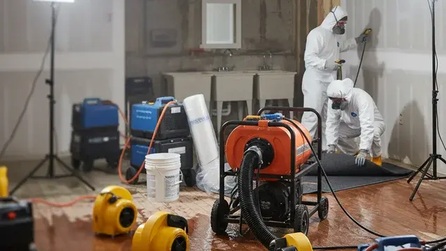 Professional water damage restoration and drying in Essex, MD