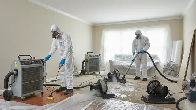 Professional water damage restoration and drying in Parkville, MD