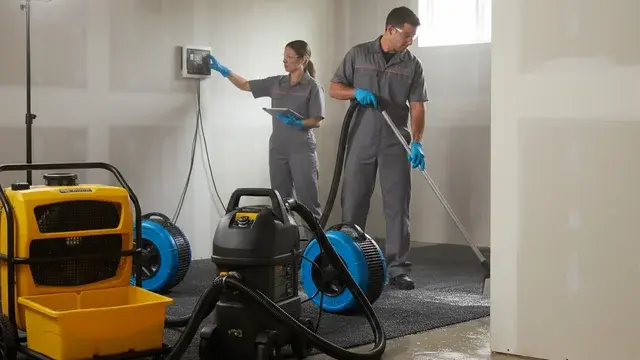 Professional water damage restoration and drying in Perry Hall, MD
