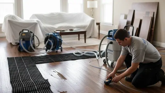 Specialty hardwood floor drying equipment in Baltimore, MD